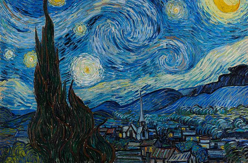 Notte stellata Van Gogh dalla realtà ai paesaggi dell’anima