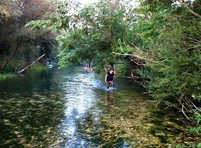 fiume pesca a mosca