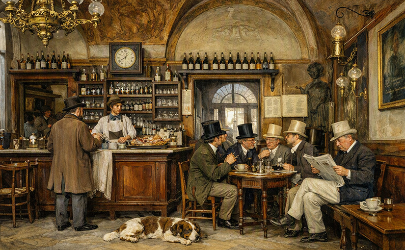 Caffè letterari: luoghi di incontro e dibattito, e fucina di idee