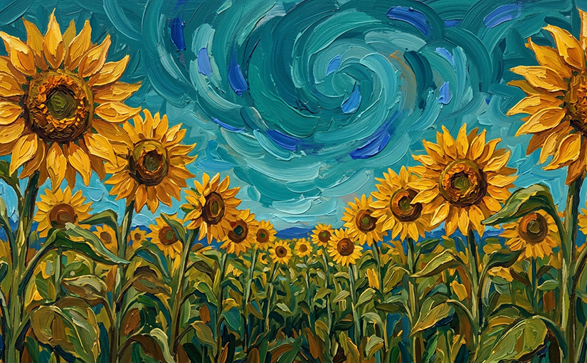 Vincent van Gogh: l’artista post-impressionista che amava i girasoli