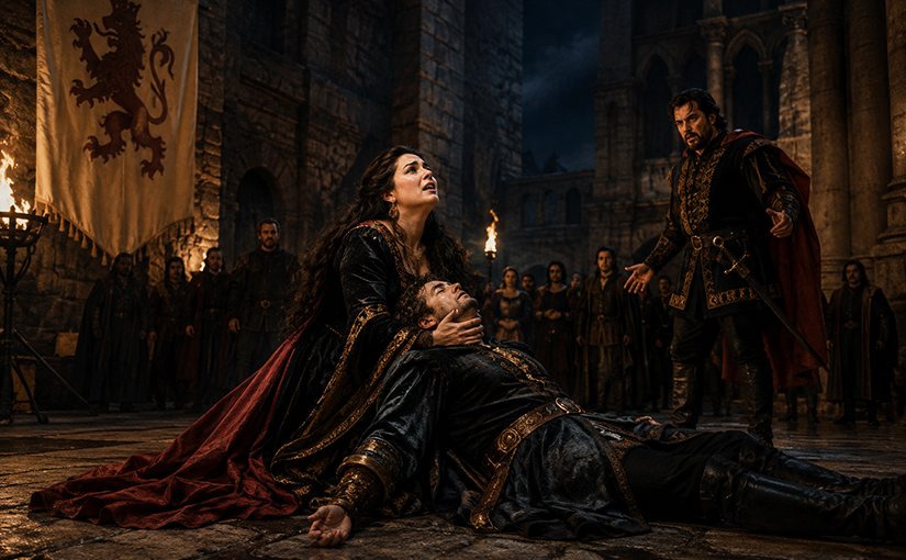 Opera al nero #1. Il trovatore di Verdi: vendetta tremenda vendetta
