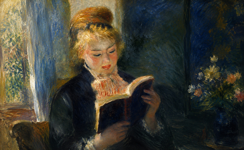 “La liseuse”, l’assorta lettrice di Pierre-Auguste Renoir