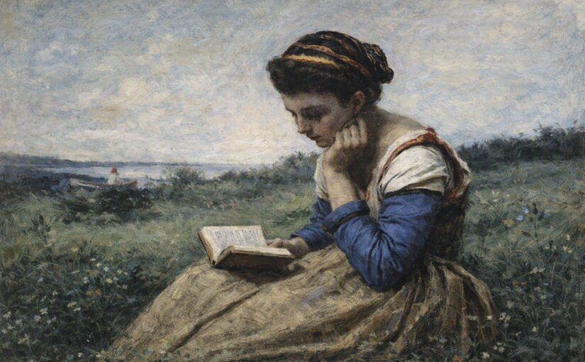 “Une Femme lisant” di Corot: un ritratto immerso nel paesaggio