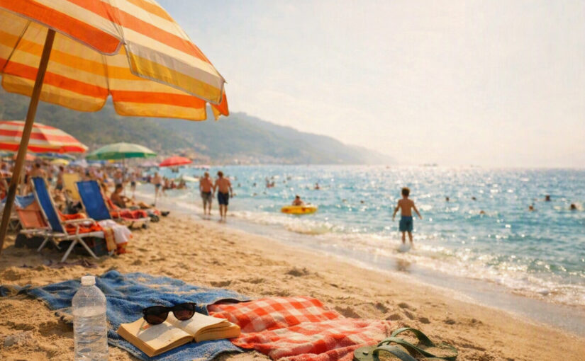 Ferragosto spiaggia mare estate lettura